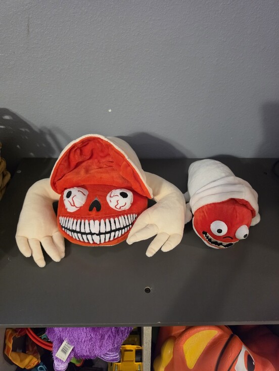 Other - Bridge Worm Trevor Henderson Horror Plush Plushies Large 12" SCP Reversible 2